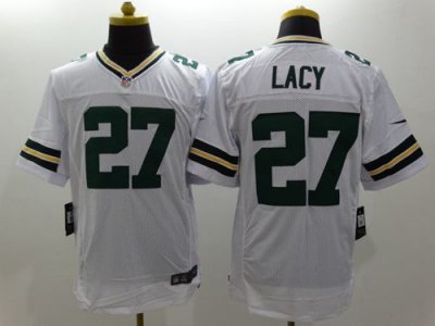 Jerseys Factory Cheap Nike Packers #27 Eddie Lacy White Men's St