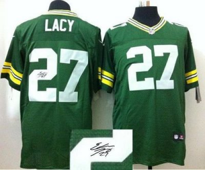 Jerseys Factory Cheap Nike Packers #27 Eddie Lacy Green Team Col