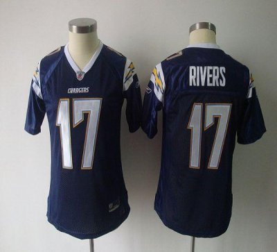 Jerseys Factory Cheap Chargers #17 Philip Rivers Navy Blue 2011