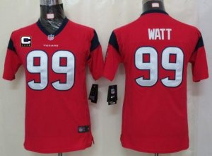 Jerseys Factory Cheap Nike Texans #99 J.J. Watt Red Alternate Wi