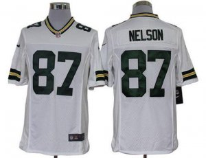Jerseys Factory Cheap Nike Packers #87 Jordy Nelson White Men's