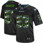 Jerseys Factory Cheap Nike Seahawks #53 Malcolm Smith New Lights