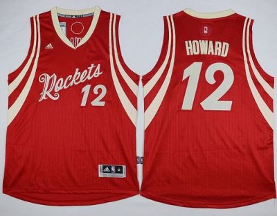 Jerseys Factory Cheap Rockets #12 Dwight Howard Red 2015-2016 Ch