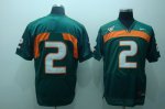 Jerseys Factory Cheap Hurricanes #2 Jon Beason Green Embroidered