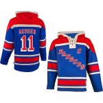 Jerseys Factory Cheap Rangers #11 Mark Messier Blue Sawyer Hoode