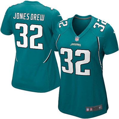 Jerseys Factory Cheap Nike Jaguars #32 Maurice Jones-Drew Teal G
