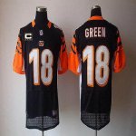 Jerseys Factory Cheap Nike Bengals #18 A.J. Green Black Team Col