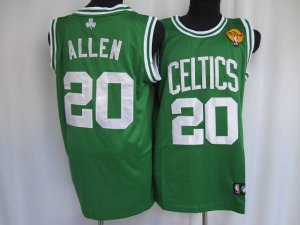 Jerseys Factory Cheap Celtics #20 Ray Allen Embroidered Green Fi