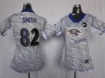Jerseys Factory Cheap Nike Ravens #82 Torrey Smith Zebra With Ar