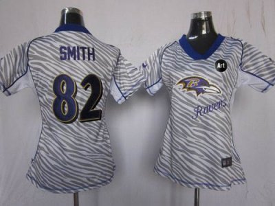 Jerseys Factory Cheap Nike Ravens #82 Torrey Smith Zebra With Ar