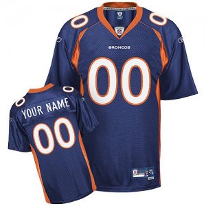 Jerseys Factory Cheap Broncos Personalized Authentic Blue NFL Je
