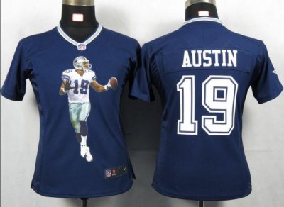 Jerseys Factory Cheap Nike Cowboys #19 Miles Austin Navy Blue Te