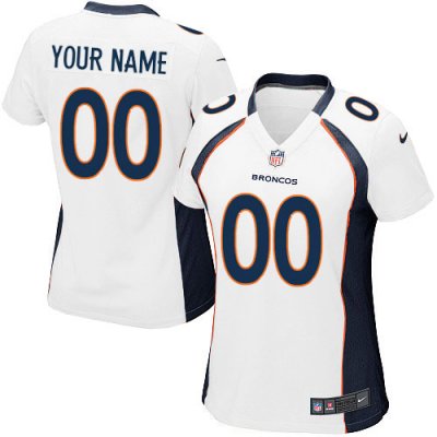 Jerseys Factory Cheap Nike Denver Broncos Customized White Embro