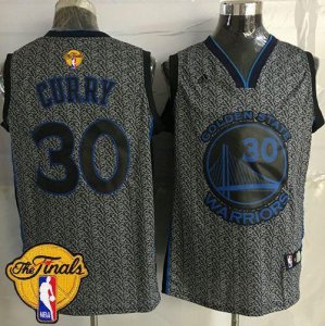 Jerseys Factory Cheap Warriors #30 Stephen Curry Grey Static Fas