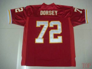 Jerseys Factory Cheap Chiefs #72 Glenn Dorsey Red Stitched NFL J