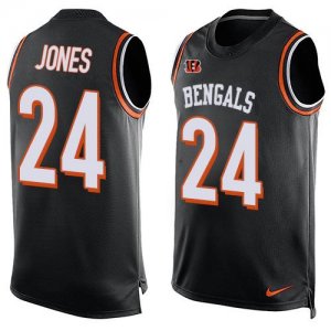 Jerseys Factory Cheap Nike Bengals #24 Adam Jones Black Team Col