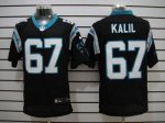 Jerseys Factory Cheap Nike Panthers #67 Ryan Kalil Black Team Co