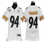 Jerseys Factory Cheap Nike Steelers #94 Lawrence Timmons White W