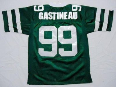 Jerseys Factory Cheap Mitchell And Ness Jets #99 Mark Gastineau