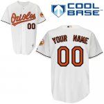 Jerseys Factory Cheap Orioles Personalized Authentic White Baseb