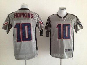 Jerseys Factory Cheap Nike Texans #10 DeAndre Hopkins Grey Shado