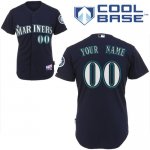 Jerseys Factory Cheap Mariners Customized Authentic Black Cool B