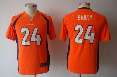 Jerseys Factory Cheap Nike Broncos #24 Champ Bailey Orange Team