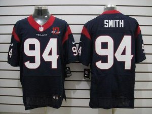 Jerseys Factory Cheap Nike Texans #94 Antonio Smith Navy Blue Te