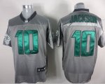 Jerseys Factory Cheap Eagles #10 DeSean Jackson Grey Shadow Stit