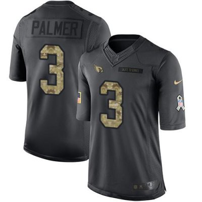 Jerseys Factory Cheap Nike Cardinals #3 Carson Palmer Black Men'