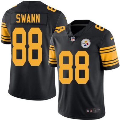 Jerseys Factory Cheap Nike Steelers #88 Lynn Swann Black Men's S