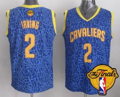 Jerseys Factory Cheap Cavaliers #2 Kyrie Irving Blue Crazy Light
