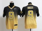 Jerseys Factory Cheap Nike Saints #9 Drew Brees Black/Gold Men's