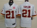 Jerseys Factory Cheap Nike Redskins #21 Sean Taylor White With 8