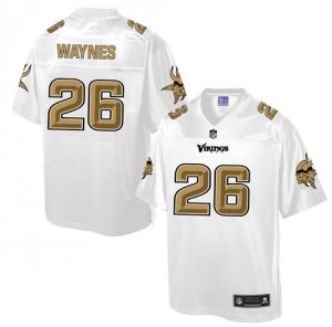 Jerseys Factory Cheap Nike Vikings #26 Trae Waynes White Men's N