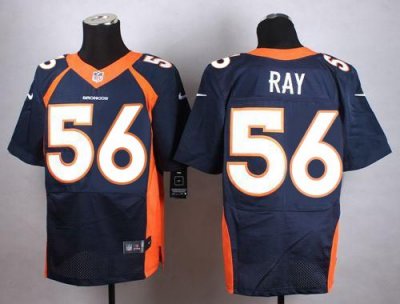 Jerseys Factory Cheap Nike Broncos #56 Shane Ray Navy Blue Alter