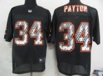 Jerseys Factory Cheap Sideline Black United Bears #34 Walter Pay