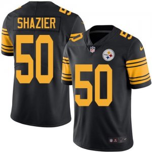 Jerseys Factory Cheap Nike Steelers #50 Ryan Shazier Black Men's