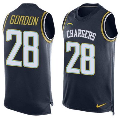 Jerseys Factory Cheap Nike Chargers #28 Melvin Gordon Navy Blue