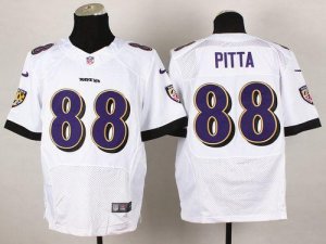 Jerseys Factory Cheap Nike Ravens #88 Dennis Pitta White Men's S