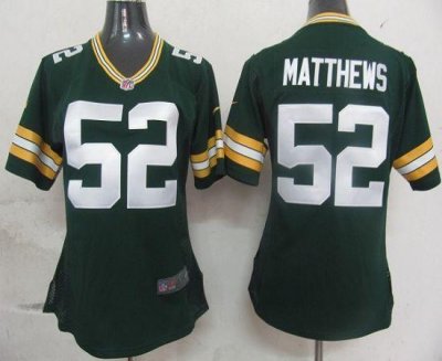 Jerseys Factory Cheap Nike Packers #52 Clay Matthews Green Team