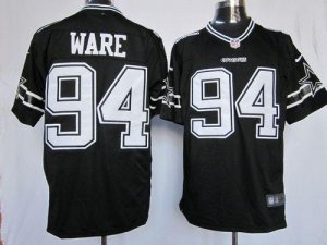 Jerseys Factory Cheap Nike Cowboys #94 DeMarcus Ware Black Shado