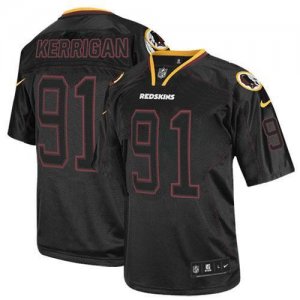 Jerseys Factory Cheap Nike Redskins #91 Ryan Kerrigan Lights Out