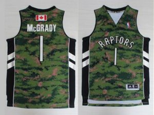 Jerseys Factory Cheap Raptors #1 Tracy Mcgrady Camo Pride Stitch