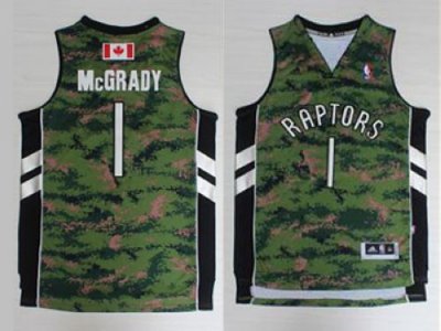 Jerseys Factory Cheap Raptors #1 Tracy Mcgrady Camo Pride Stitch