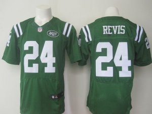 Jerseys Factory Cheap Nike Jets #24 Darrelle Revis Green Men's S