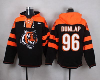Jerseys Factory Cheap Nike Bengals #96 Carlos Dunlap Black Playe