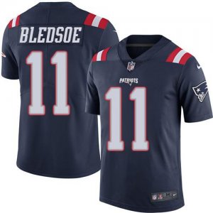 Jerseys Factory Cheap Nike Patriots #11 Drew Bledsoe Navy Blue M