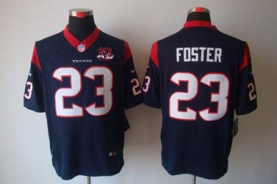 Jerseys Factory Cheap Nike Texans #23 Arian Foster Navy Blue Tea