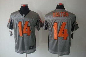 Jerseys Factory Cheap Nike Bengals #14 Andy Dalton Grey Shadow M
